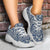 Polynesian Culture Blue White Chunky Sneakers - Polynesian Pride