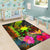 The Philippines Polynesian Area Rug - Hibiscus and Banana Leaves - Polynesian Pride