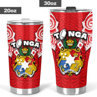 Tonga Rugby Tumbler Royal Style - Polynesian Pride