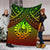 Polynesian Tahiti Premium Blanket - Reggae Vintage Polynesian Patterns - Polynesian Pride