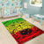 Samoa Area Rug, Samoa Coat Of Arm - Polynesian Tattoo Reggae - Polynesian Pride