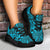 Polynesian Kakau Turtle Blue Chunky Sneakers - Polynesian Pride