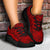 Polynesian Symmetry Red Chunky Sneakers - Polynesian Pride