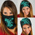 Hawaii Turtle Hibiscus Plumeria Polynesian Bandana 3-Pack - Unique Style Turquoise - Polynesian Pride