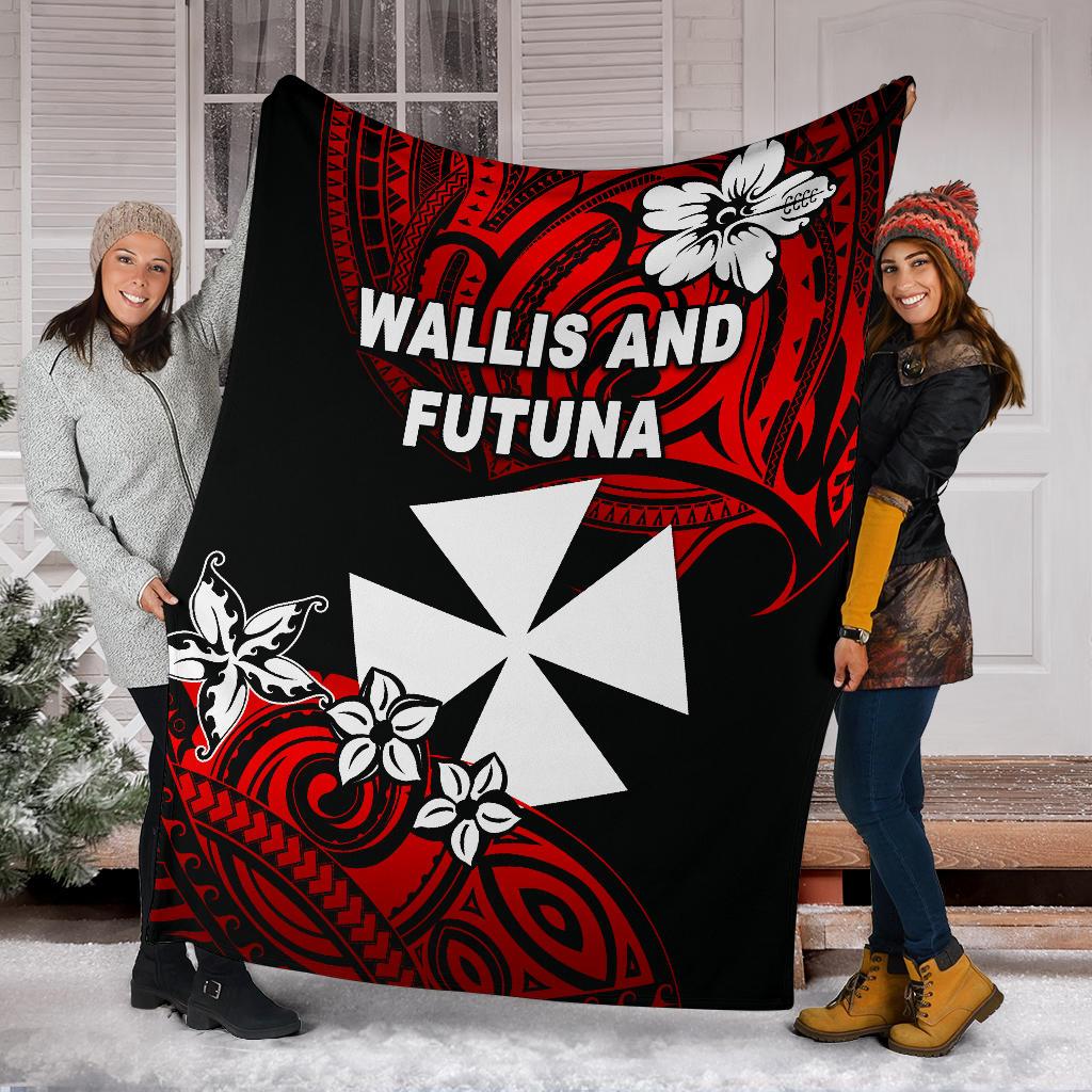 Wallis and Futuna Rugby Premium Blanket Unique Vibes - Polynesian Pride