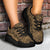 Polynesian Symmetry Gold Chunky Sneakers - Polynesian Pride