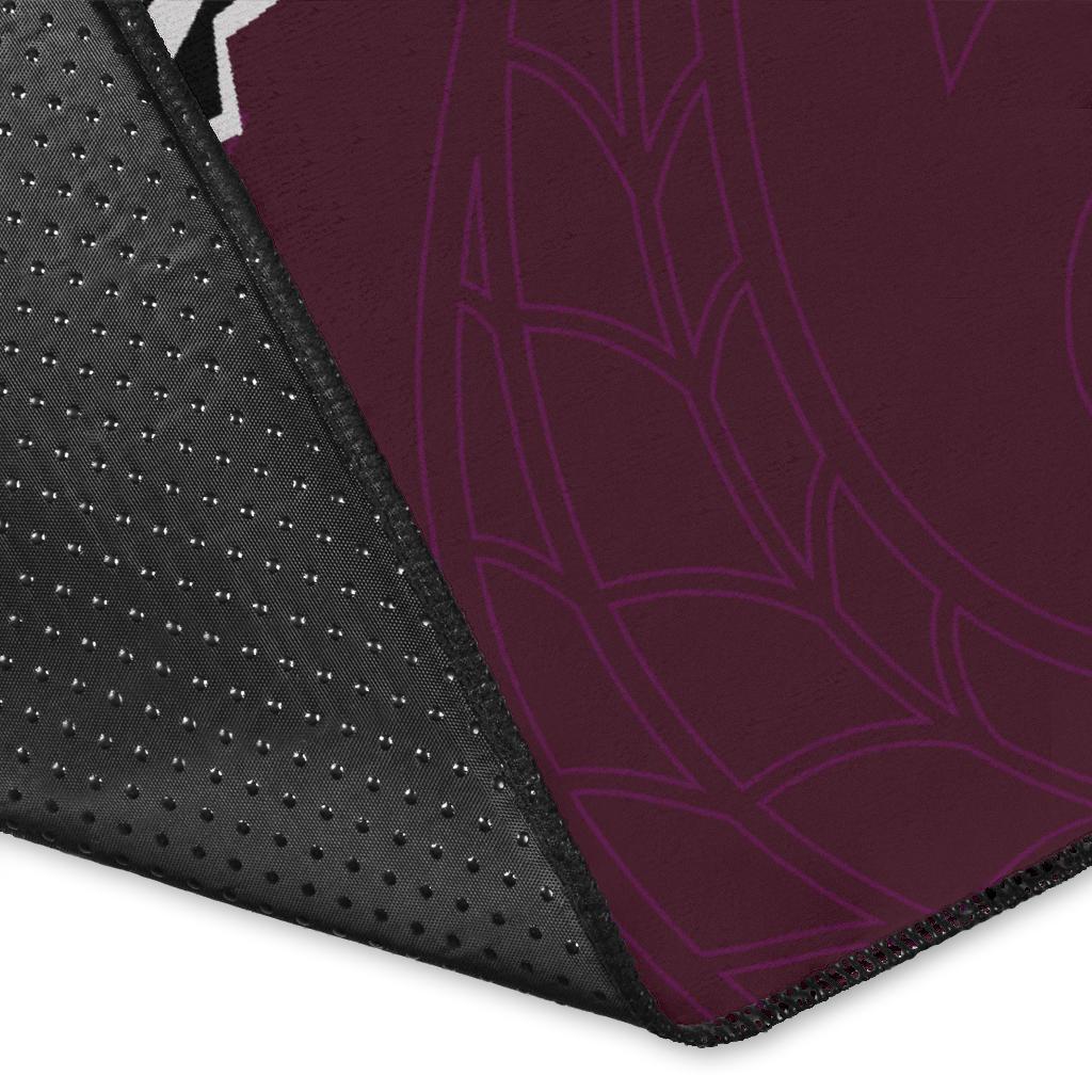 Plumeria Polynesia Pink Area Rug AH - Polynesian Pride