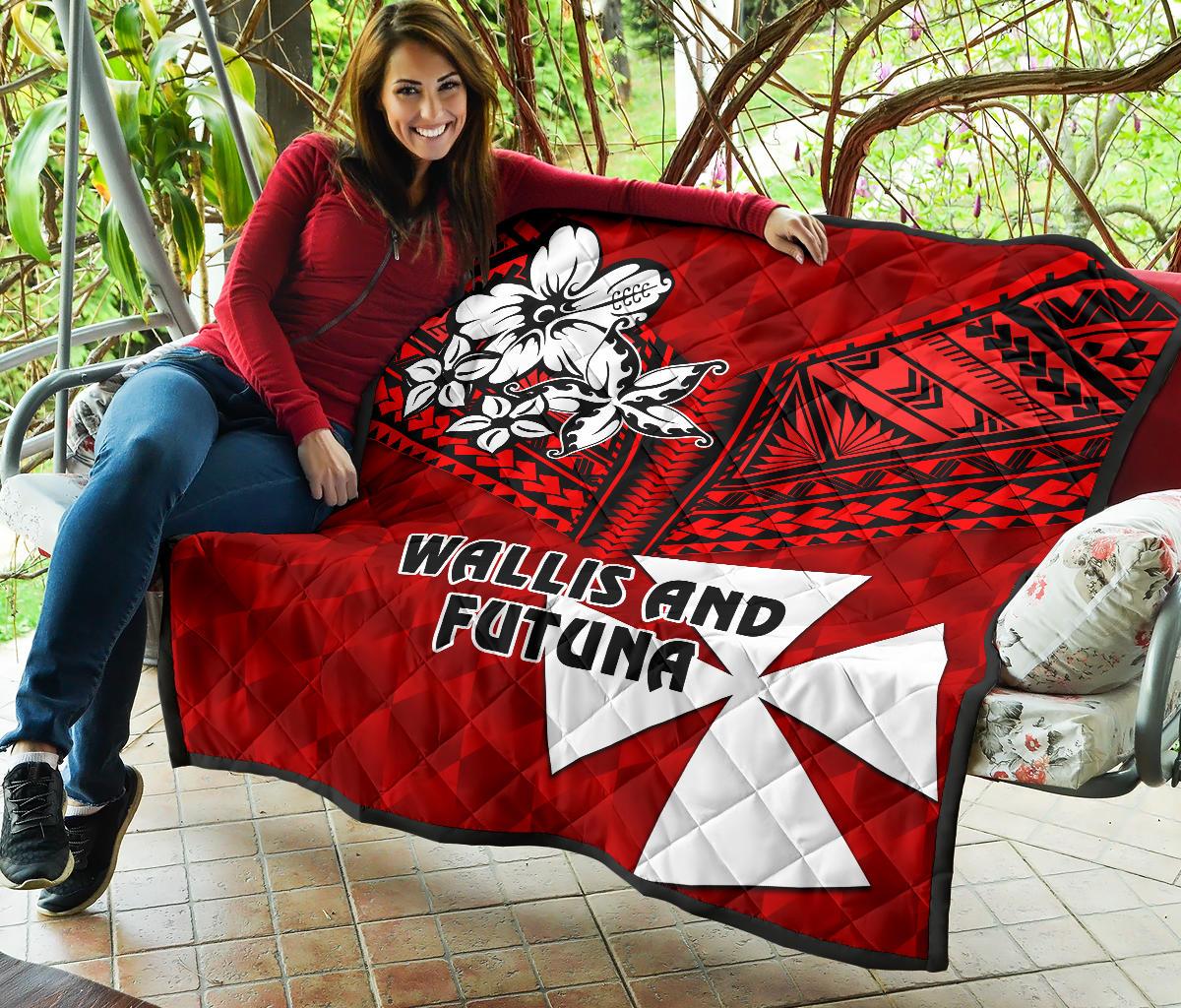 Wallis and Futuna Rugby Premium Quilt Sporty Vibes - Polynesian Pride