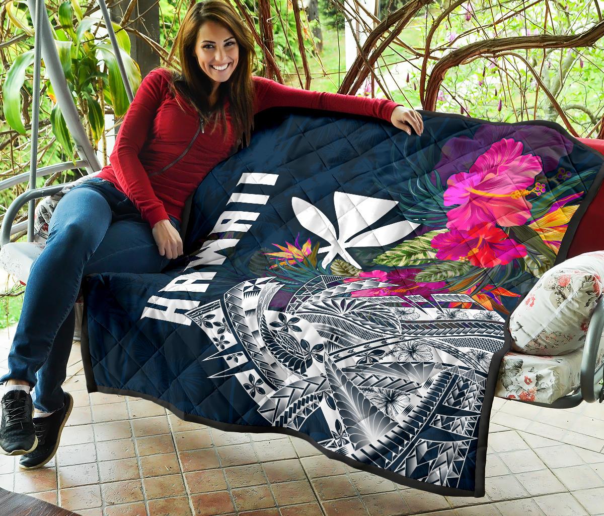 Polynesian Hawaii Premium Quilt - Summer Vibes - Polynesian Pride