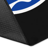 Tahiti Polynesian Are Rug - Tribal Wave Tattoo Flag Style - Polynesian Pride