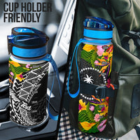 Chuuk State Custom Personalised Hydro Tracking Bottle - Seal Spiral Polynesian Patterns - Polynesian Pride