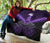 Maori Manaia New Zealand Premium Quilt Purple - Polynesian Pride