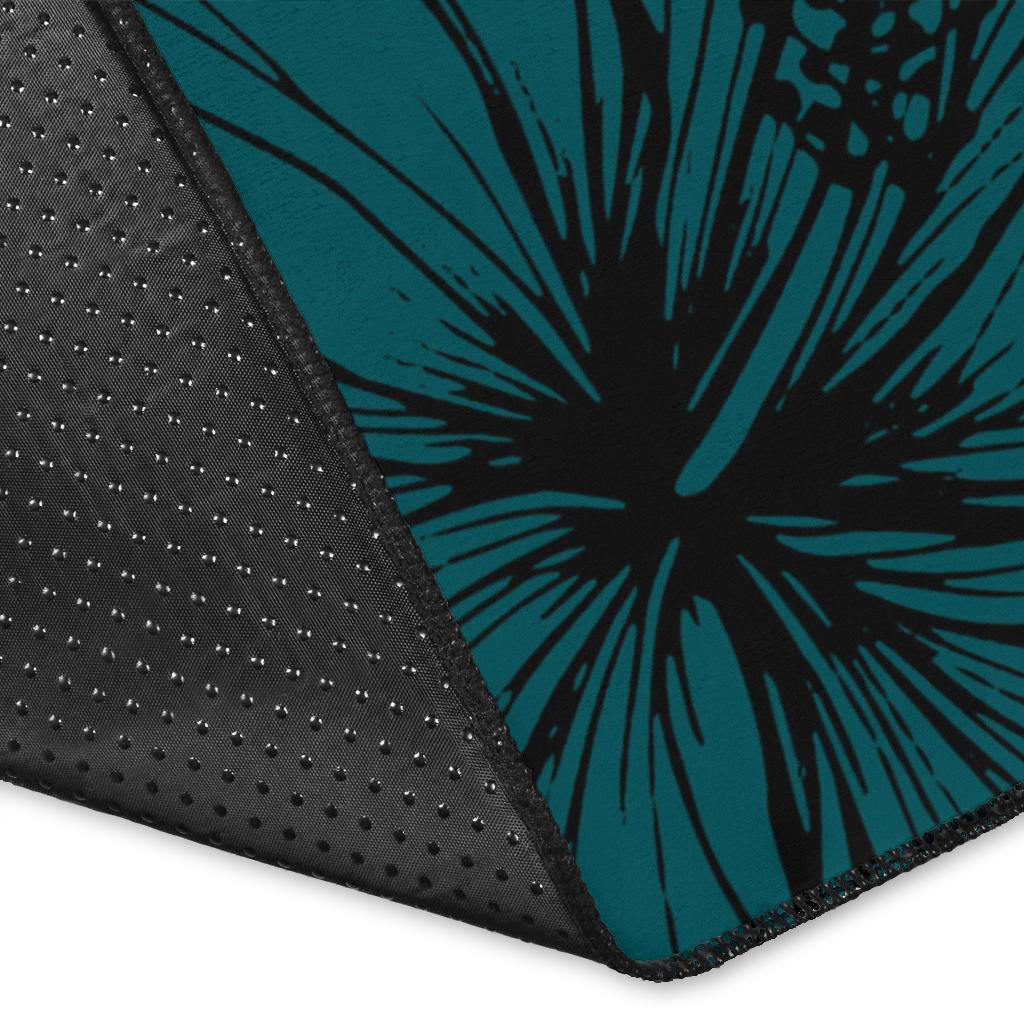 American Samoa Polynesian Area Rug - Summer Plumeria - Polynesian Pride