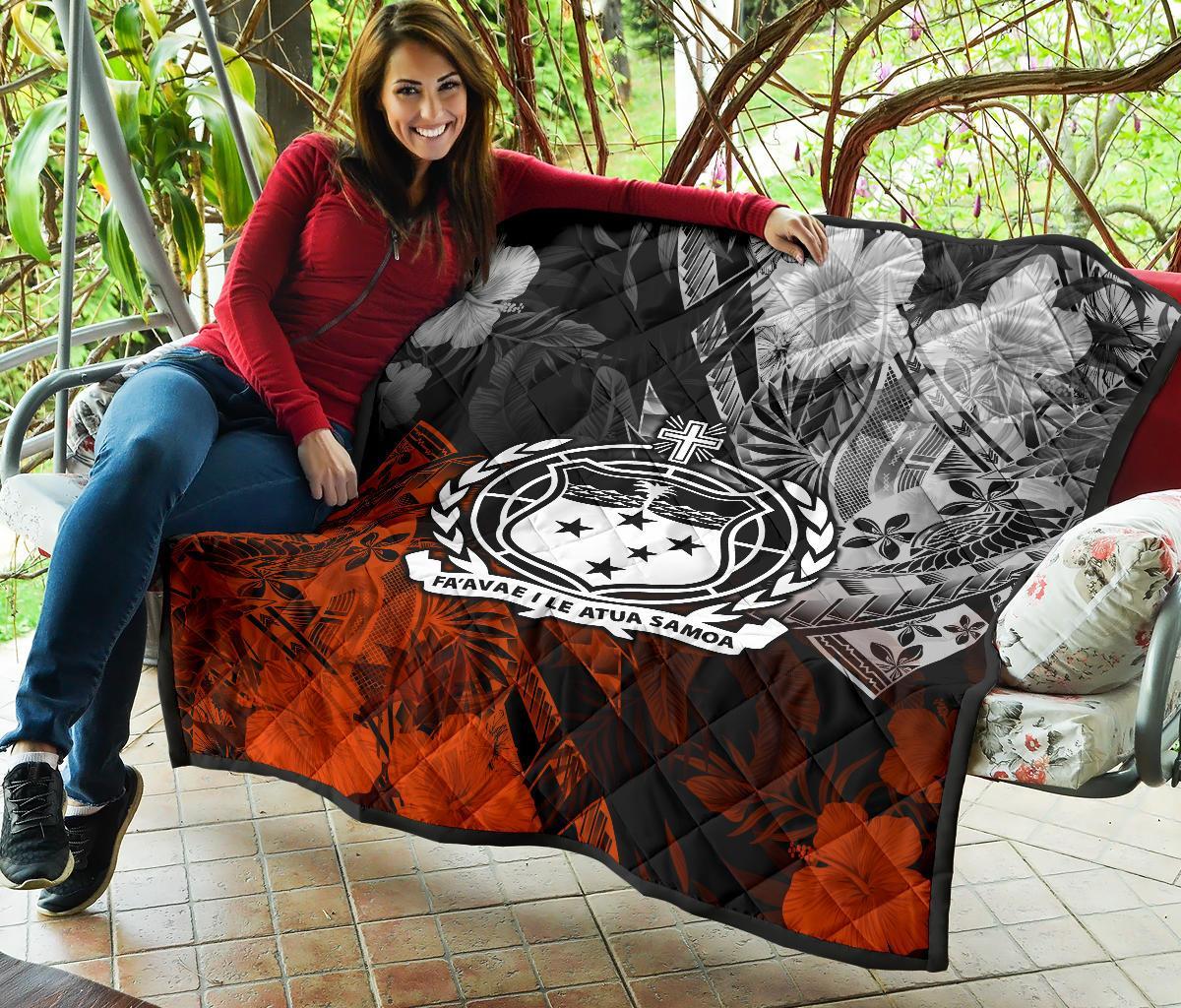 Samoa Polynesian Premium Quilt - Vintage Polynesian Style - Polynesian Pride