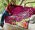 Guam Premium Quilt - Turtle Plumeria (Pink) - Polynesian Pride