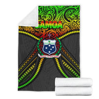Samoa Premium Blanket Polynesian Tattoo Seashore - Polynesian Pride