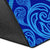 Blue Area Rug Fiji Rugby Polynesian Waves Style - Polynesian Pride