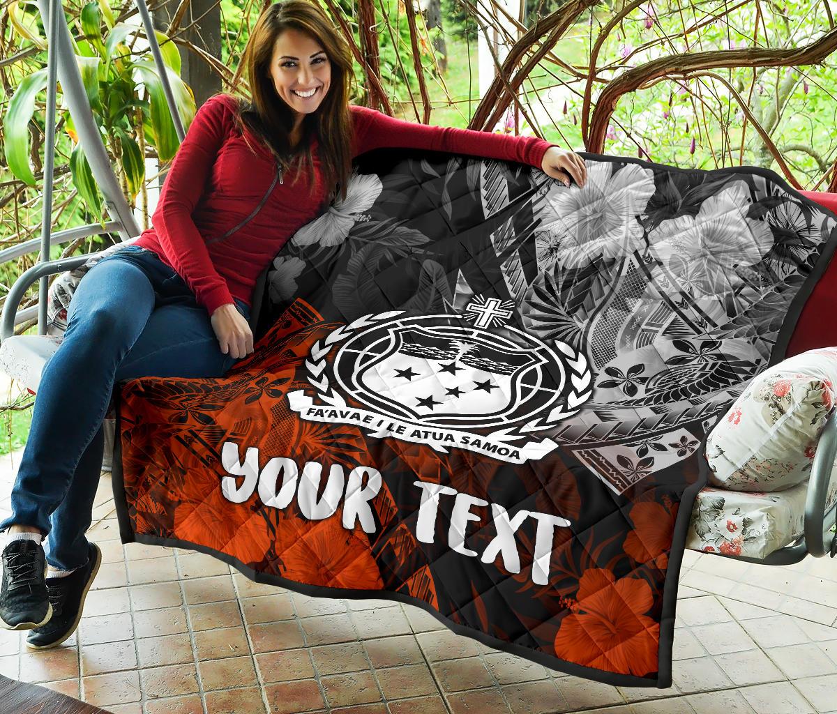 Samoa Polynesian Personalised Premium Quilt - Vinatge Polynesian Style - Polynesian Pride