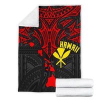 Polynesian Hawaii Premium Blanket - Polynesian Whale Tail - Polynesian Pride