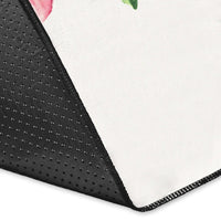 Turtle Hibiscus On Wale Area Rug AH A0 - Polynesian Pride