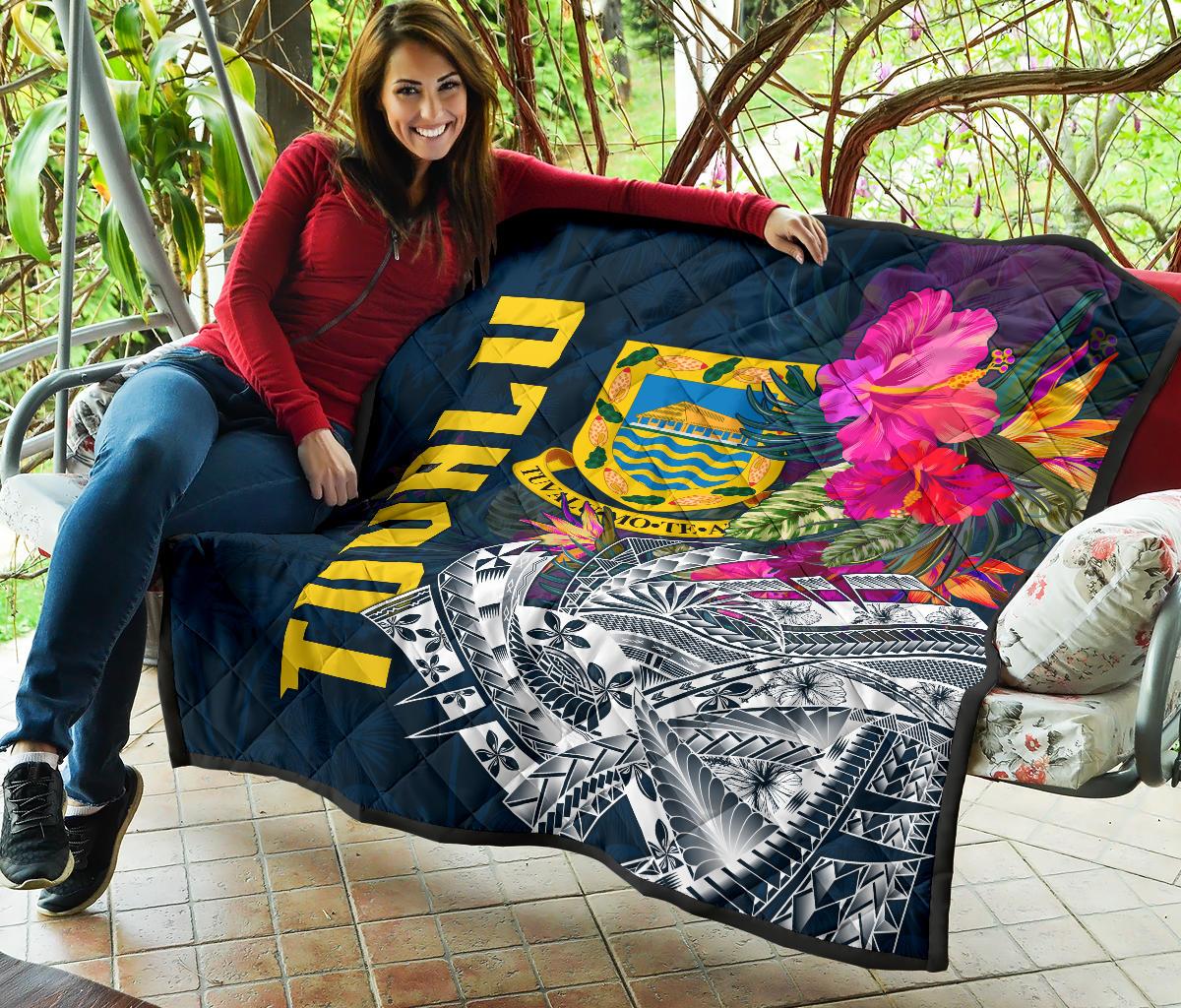 Tuvalu Premium Quilt - Summer Vibes - Polynesian Pride