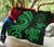 Palau Premium Quilt - Green Tentacle Turtle - Polynesian Pride