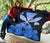 Hawaiian Kanaka Premium Quilt Hibiscus Polynesian Love Blue - Polynesian Pride