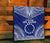 Cook Islands Premium Quilt - Cook Islands Flag Polynesian Chief Blue Version - Polynesian Pride