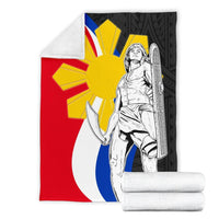 Philippines Premium Blanket - King Lapu - Lapu Polynesian Pattern - Polynesian Pride