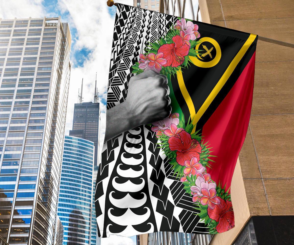 Vanuatu Flag - Curve Style - Polynesian Pride