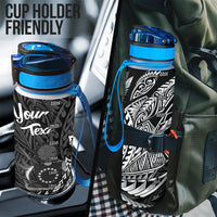 Cook Islands Custom Personalised Hydro Tracking Bottle - Wing Style - Polynesian Pride