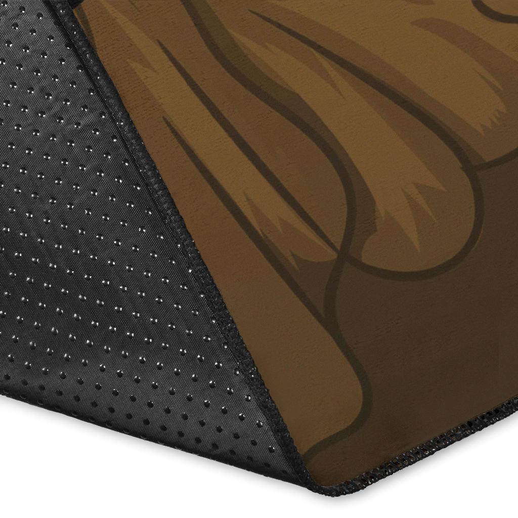 Hawaii Turtle Map Hibiscus Plumeria - Gold - Polynesian Pride