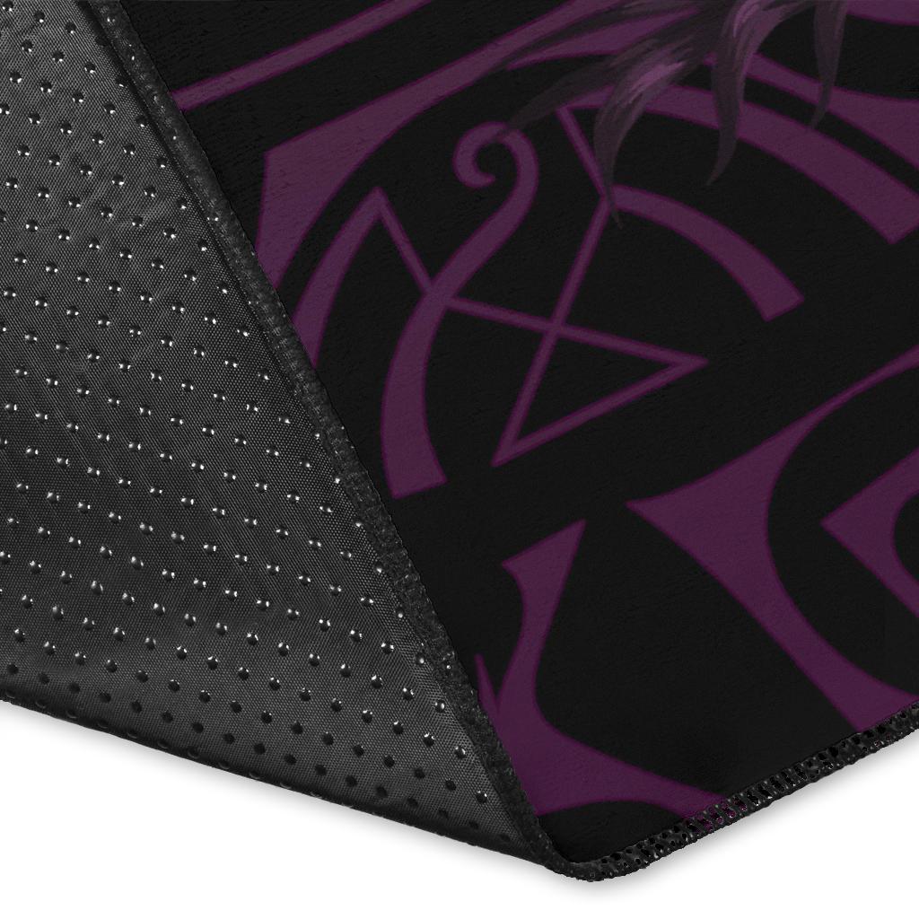 hawaii Rug - Turtle Strong Pattern Hibiscus Plumeria Pink AH - Polynesian Pride