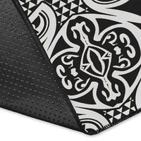 Polynesian Gray Area Rug - Polynesian Pride