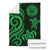 American Samoa Premium Blanket - Green Tentacle Turtle - Polynesian Pride