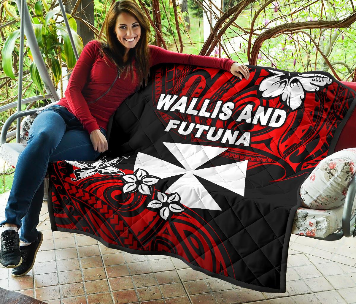 Wallis and Futuna Rugby Premium Quilt Unique Vibes - Polynesian Pride