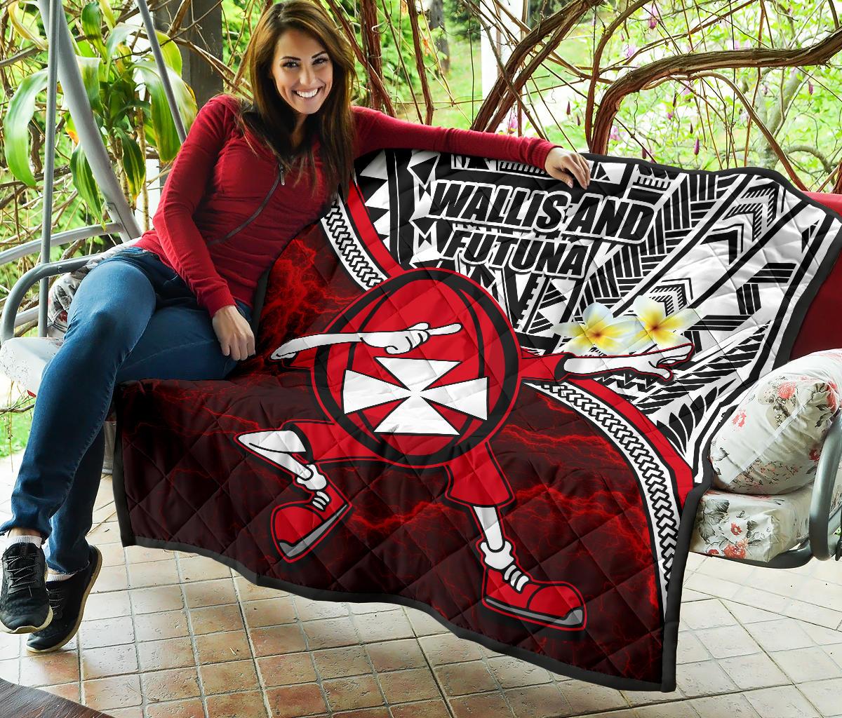 Dab Trend Style Rugby Premium Quilt Wallis and Futuna - Polynesian Pride