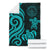 Palau Premium Blanket - Turquoise Tentacle Turtle - Polynesian Pride