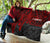 Tahiti Premium Quilt - Tahiti Seal In Heartbeat Patterns Style (Red) - Polynesian Pride