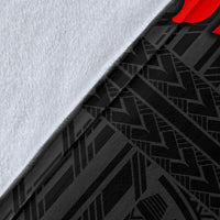 Polynesian Hawaii Premium Blanket - Polynesian Whale Tail - Polynesian Pride