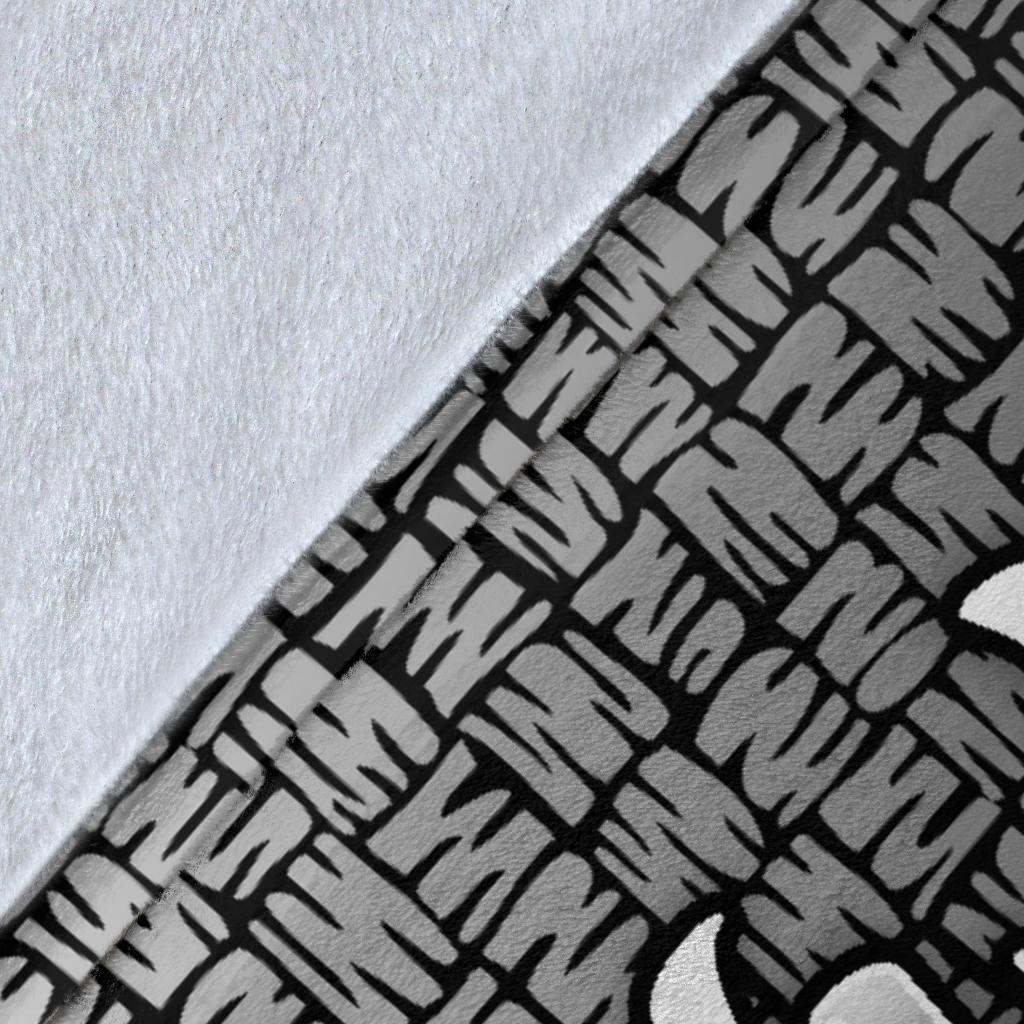 Polynesian Hawaii Jonah Kalani Premium Blanket White - Turtle with Hook - Polynesian Pride