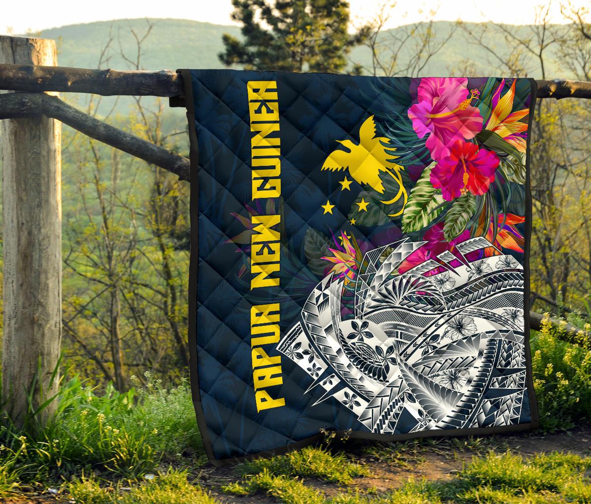Papua New Guinea Premium Quilt - Summer Vibes - Polynesian Pride