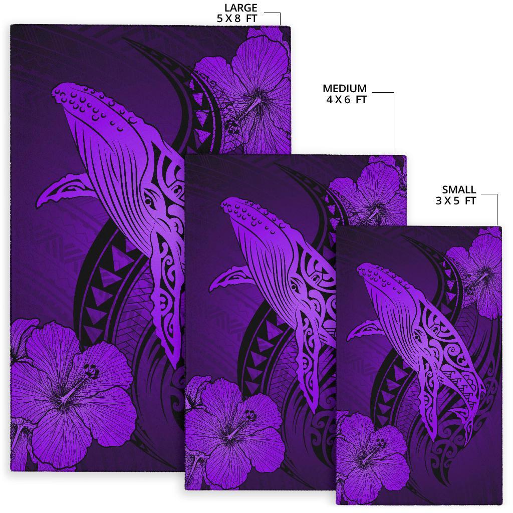 Hawaii Polynesia Whale Hibiscus - Purple - Polynesian Pride