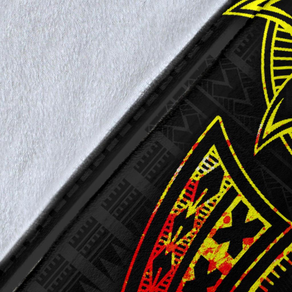 Seahorse Polynesian Blanket - Polynesian Tattoo Reggae - Polynesian Pride