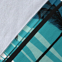 Hawaiian Poster View Classic Premium Blanket - Polynesian Pride