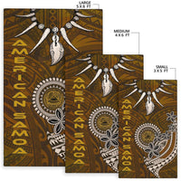 American Samoa Area Rugs - Polynesian Boar Tusk - Polynesian Pride