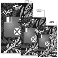 Wallis and Futuna Area Rug - Custom Personalised Wings Style - Polynesian Pride