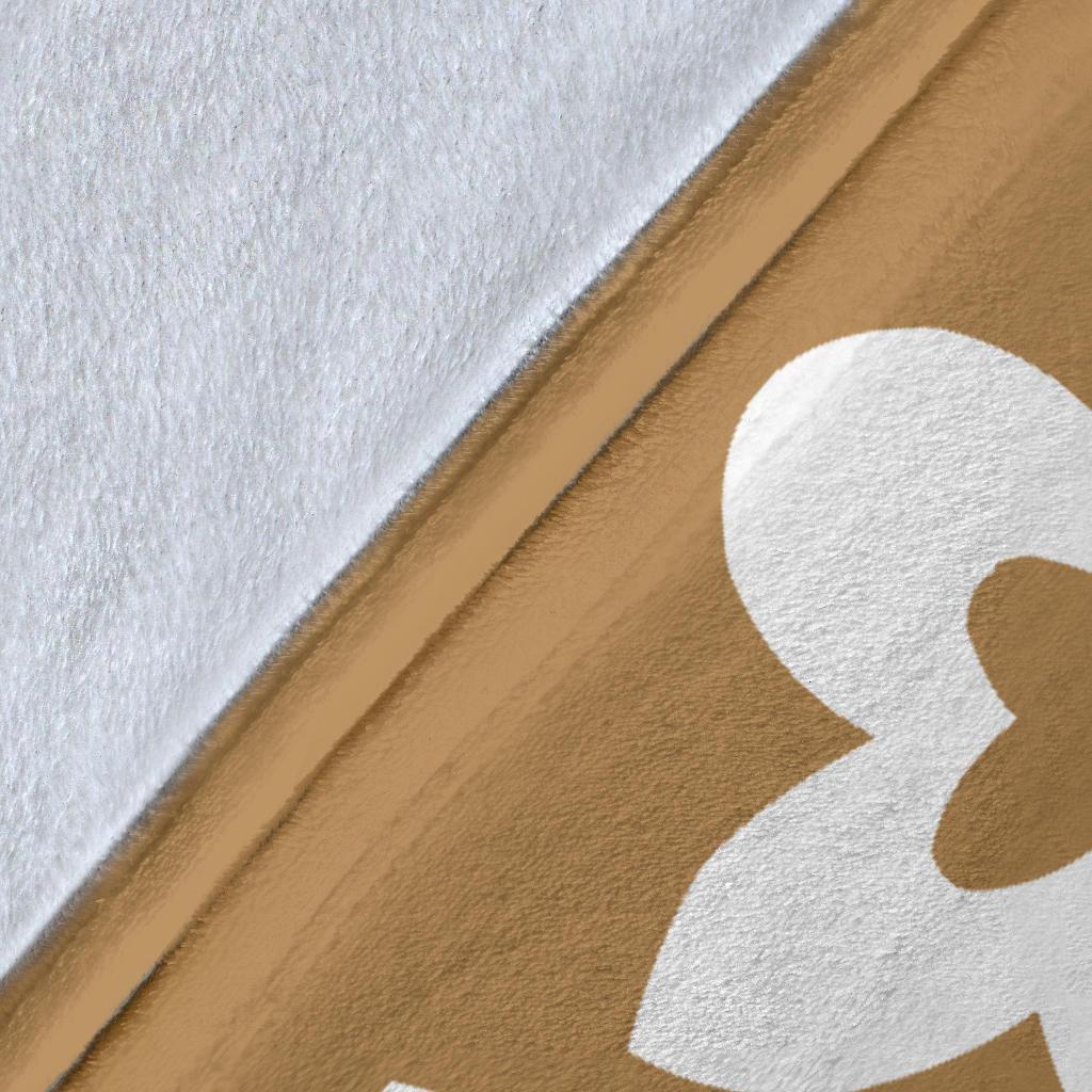 Hawaiian Premium Blanket Royal Pattern - Gold - A1 Style - Polynesian Pride