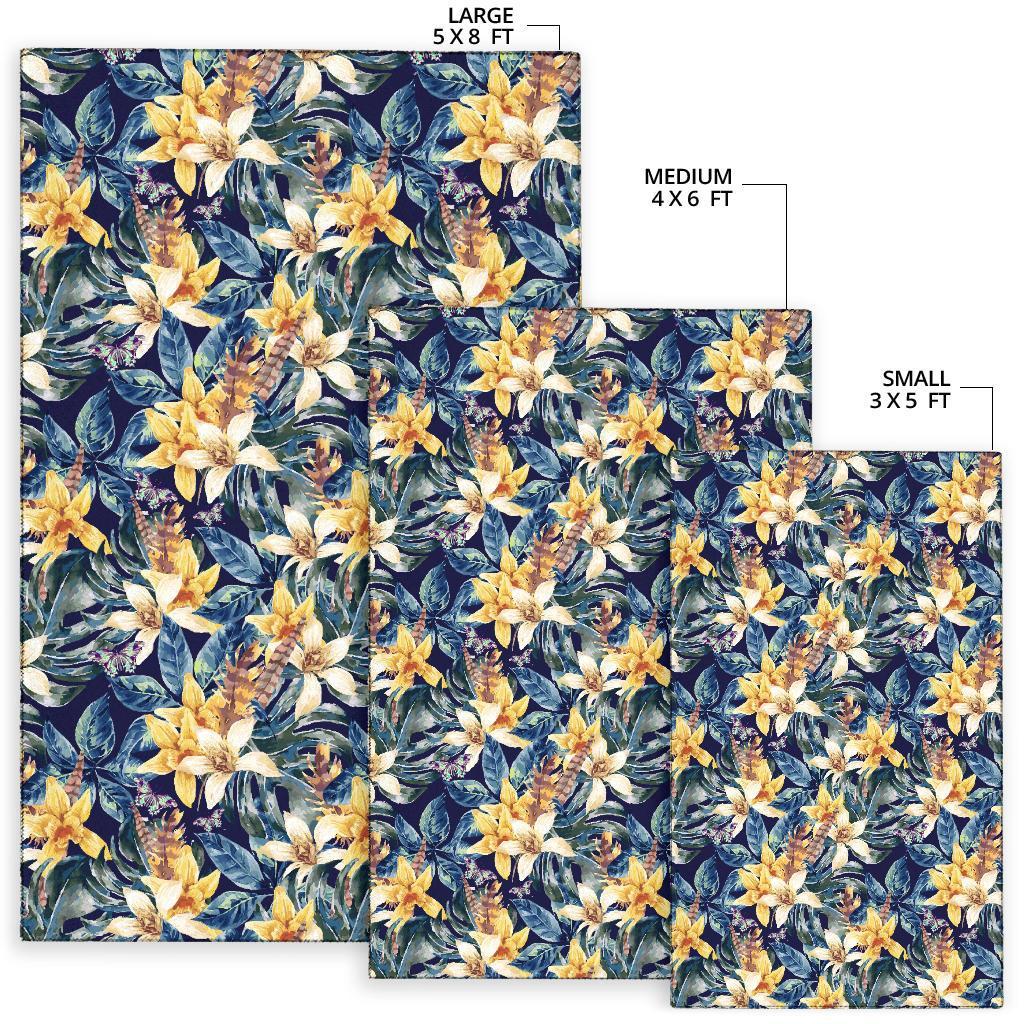 Vintage FloralRug - Polynesian Pride