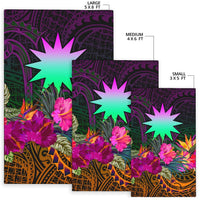 Nauru Area Rug - Summer Hibiscus - Polynesian Pride